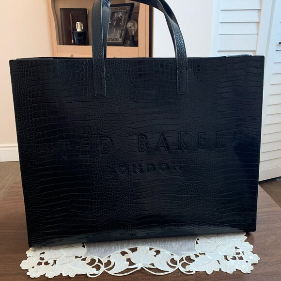 Ted Baker Large Black Tote Bag - Picture 1 of 7